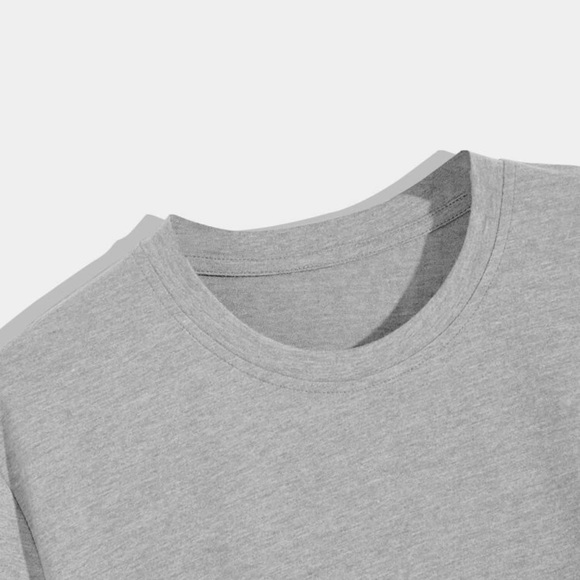 Men Round Neck Solid T- Shirt Set of 4 *NEW* - Picture 5 of 7